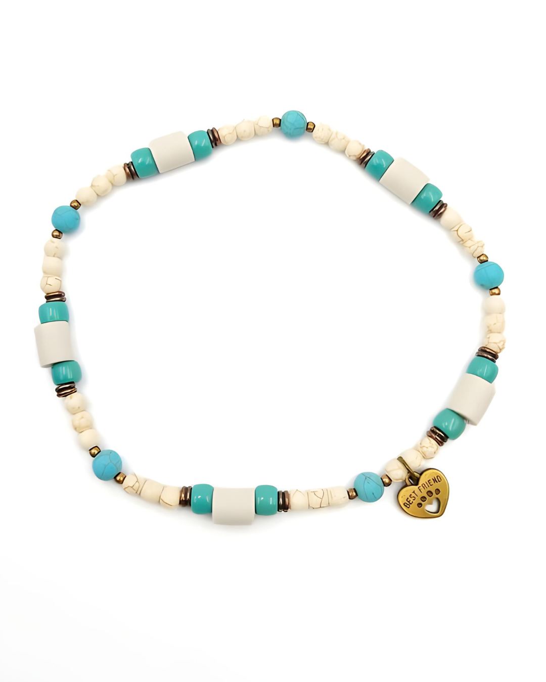 EM ceramic collar made of turquoise