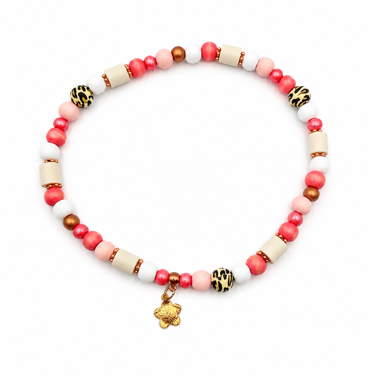 Halsband EM Keramik Blütenliebe