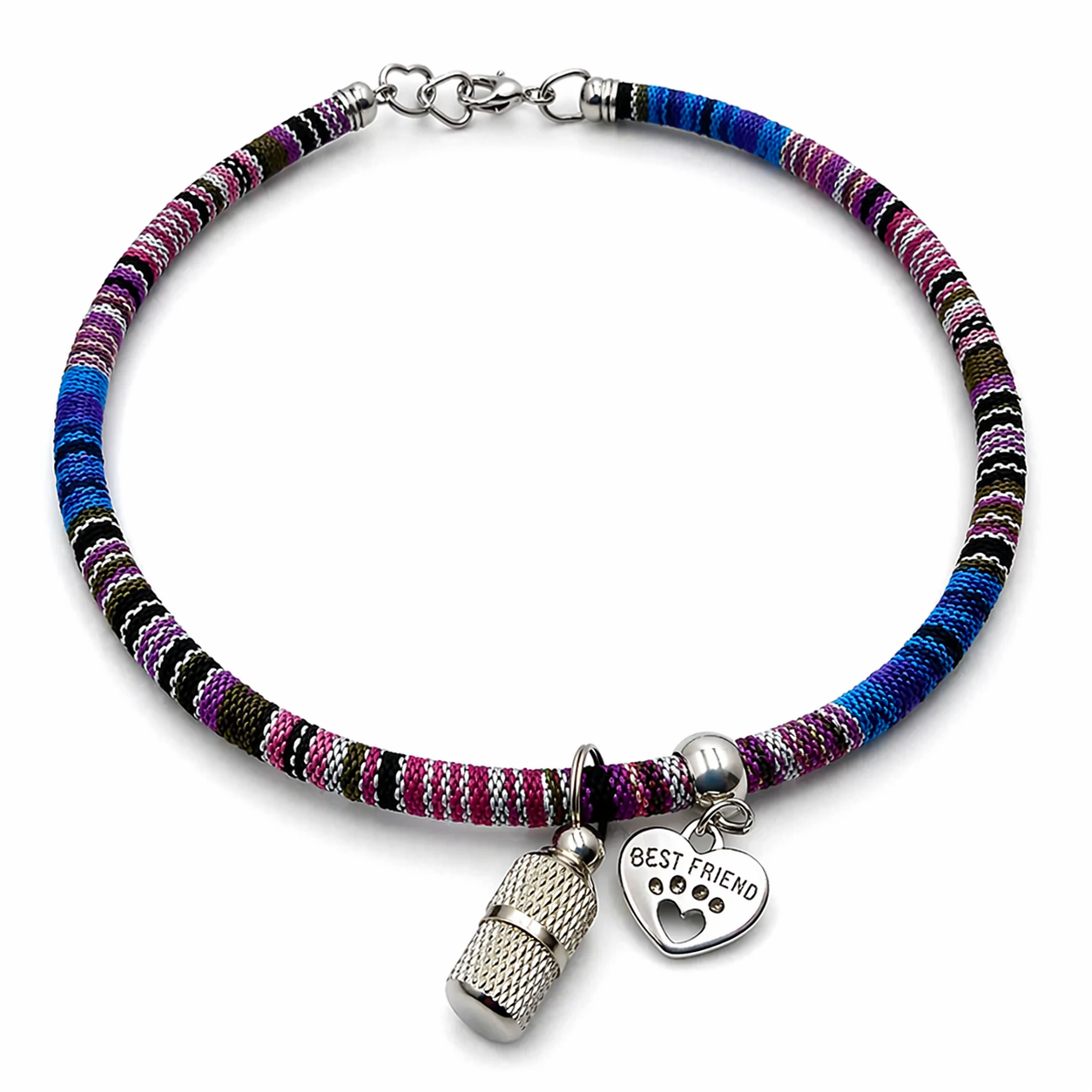 Brand collar for address tags