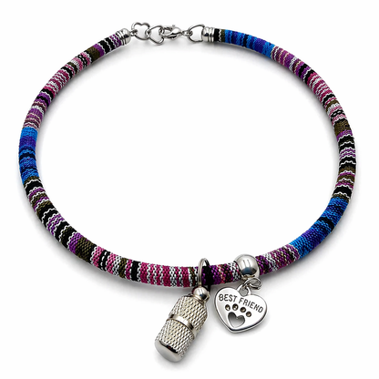 Brand collar for address tags
