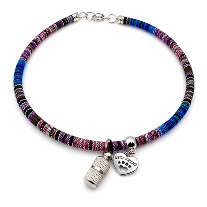 Brand collar for address tags