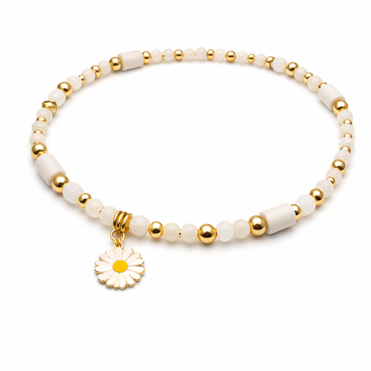 Halsband EM Keramik aus Jadeperlen
