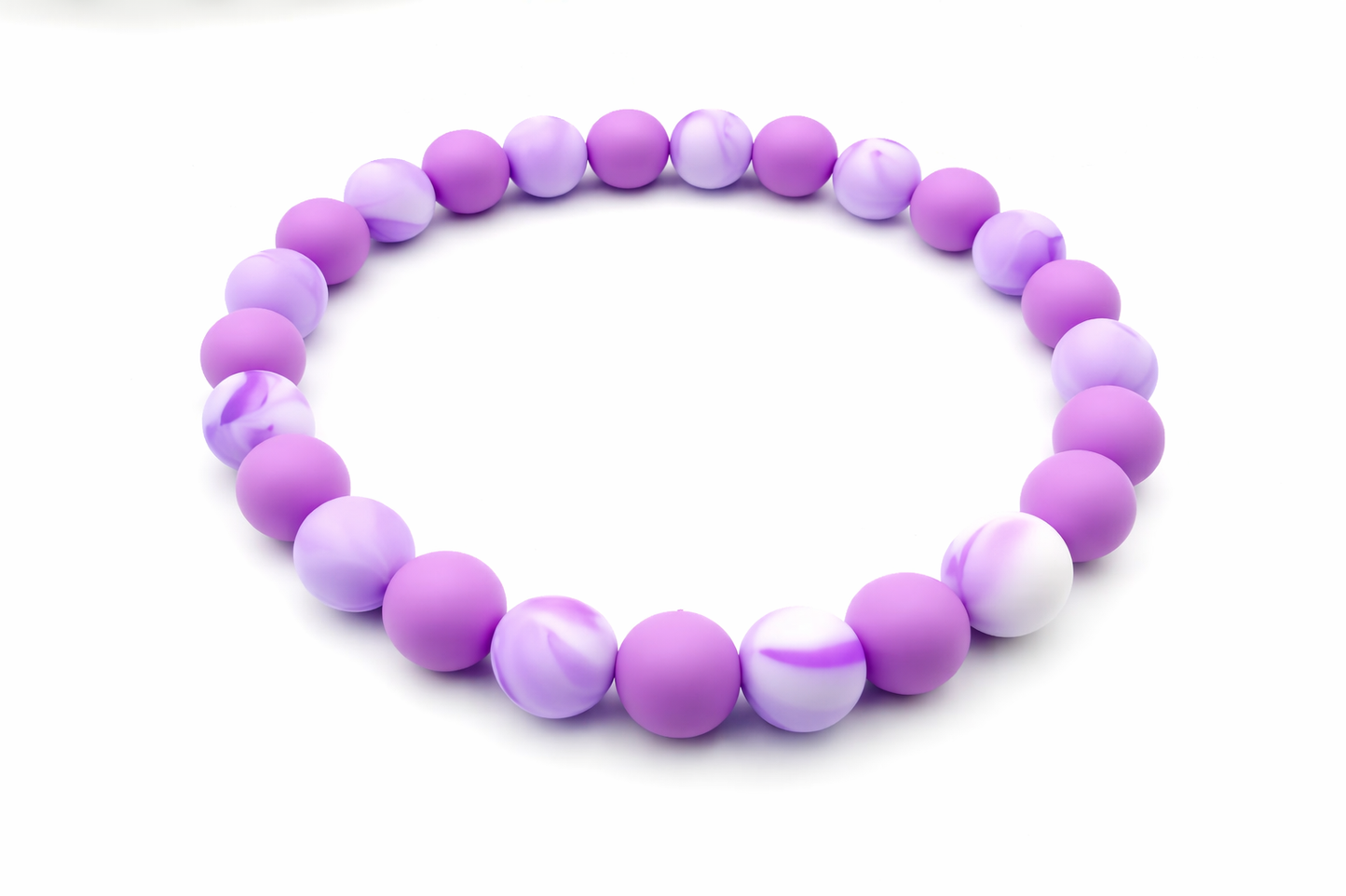 Jewelry collar purple