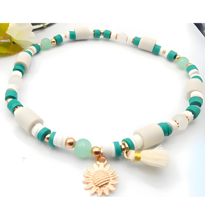 EM Keramik Halsband aus Jade