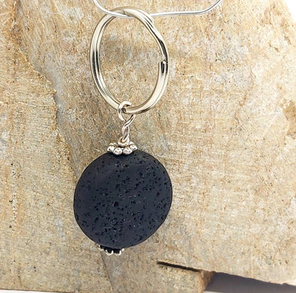 Lava stone pendant